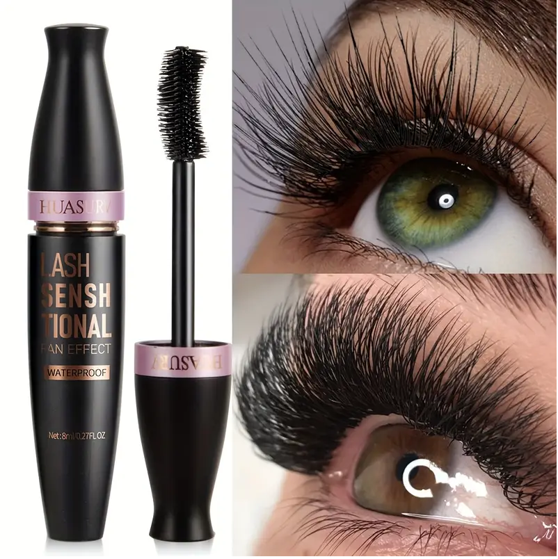1pc HUASURV Black Volume Mascara