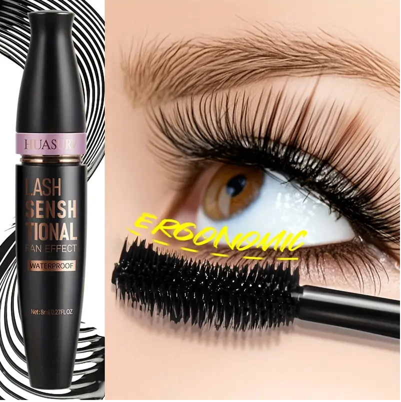 1pc HUASURV Black Volume Mascara