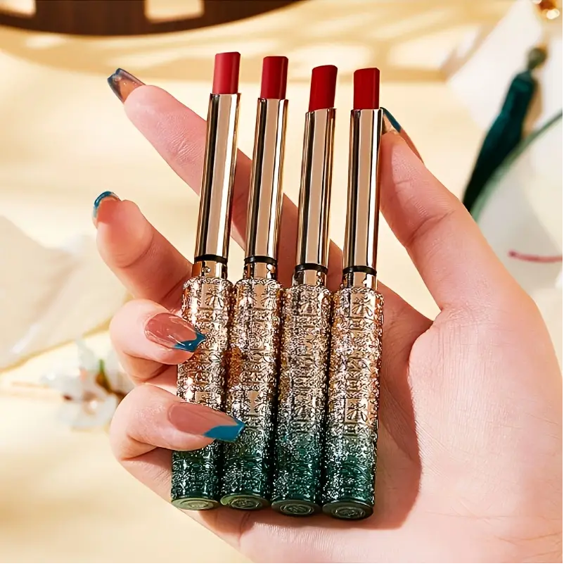 4-Color Velvet Lip Glaze