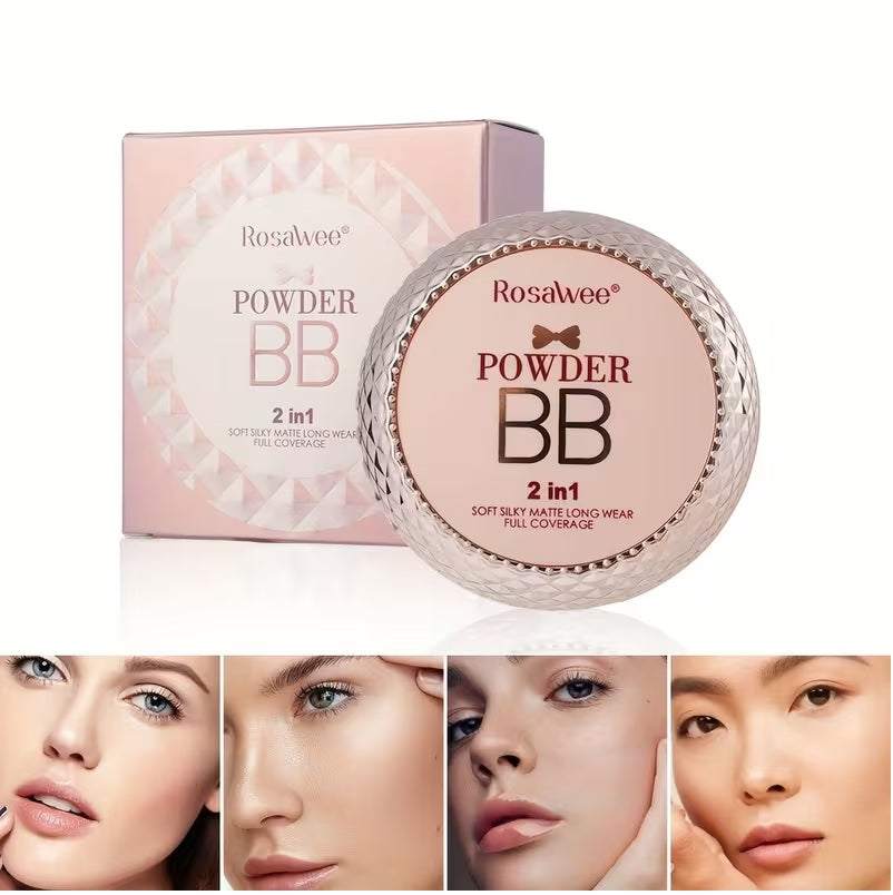 Long Lasting Waterproof 2in 1 Soft Focus Powder -