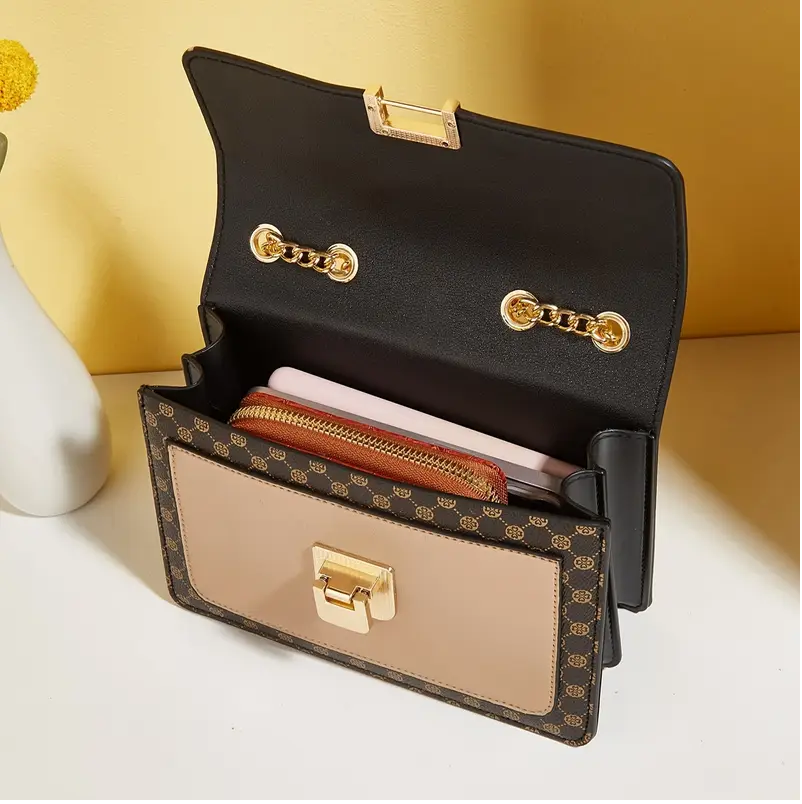 Stylish Women's Polka Dot Crossbody Bag