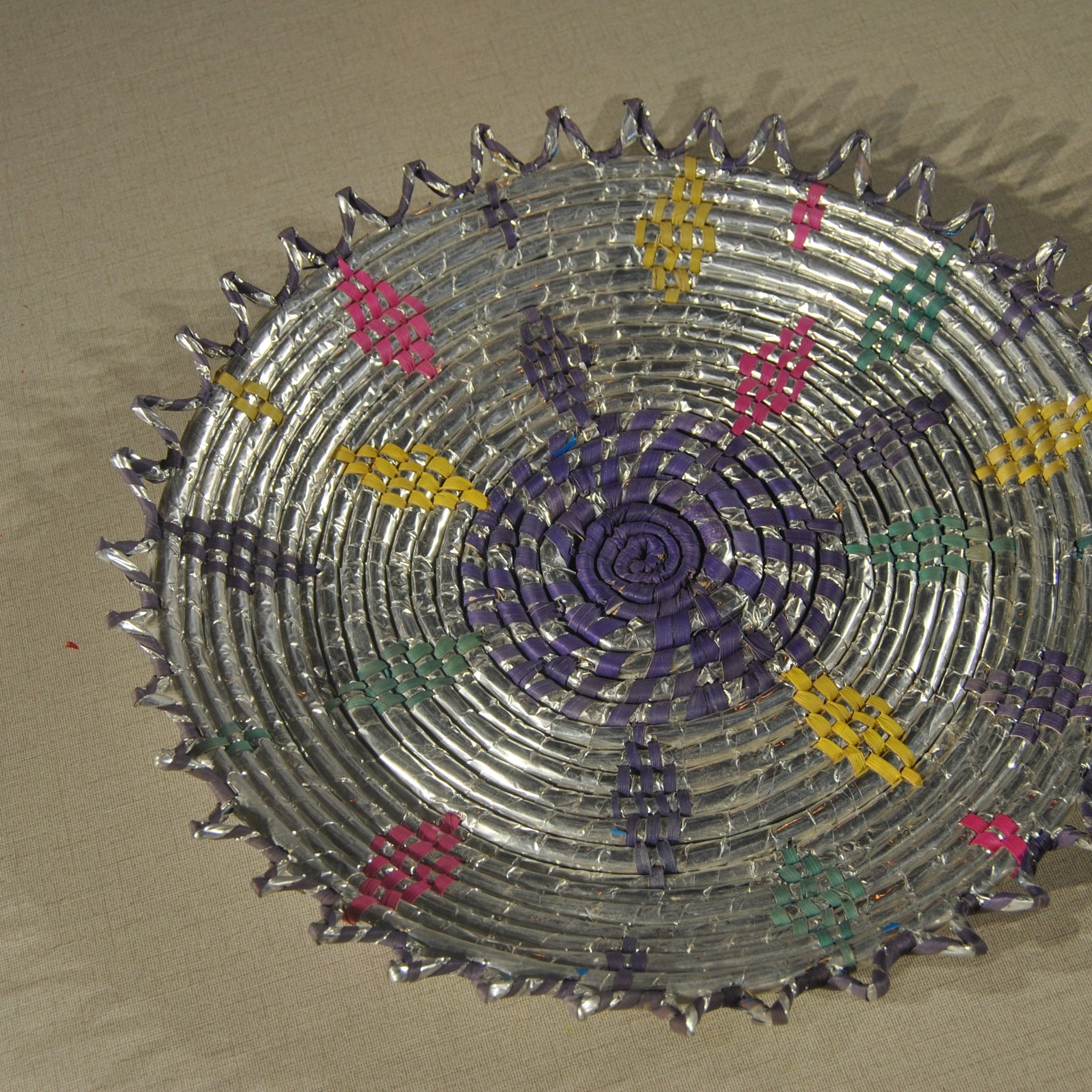 Fancy wooven tray