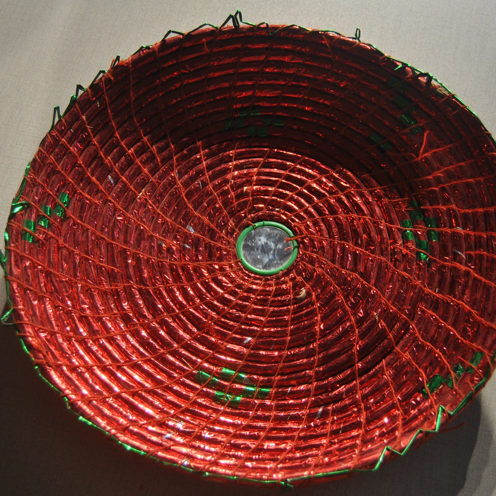 Fancy wooven tray