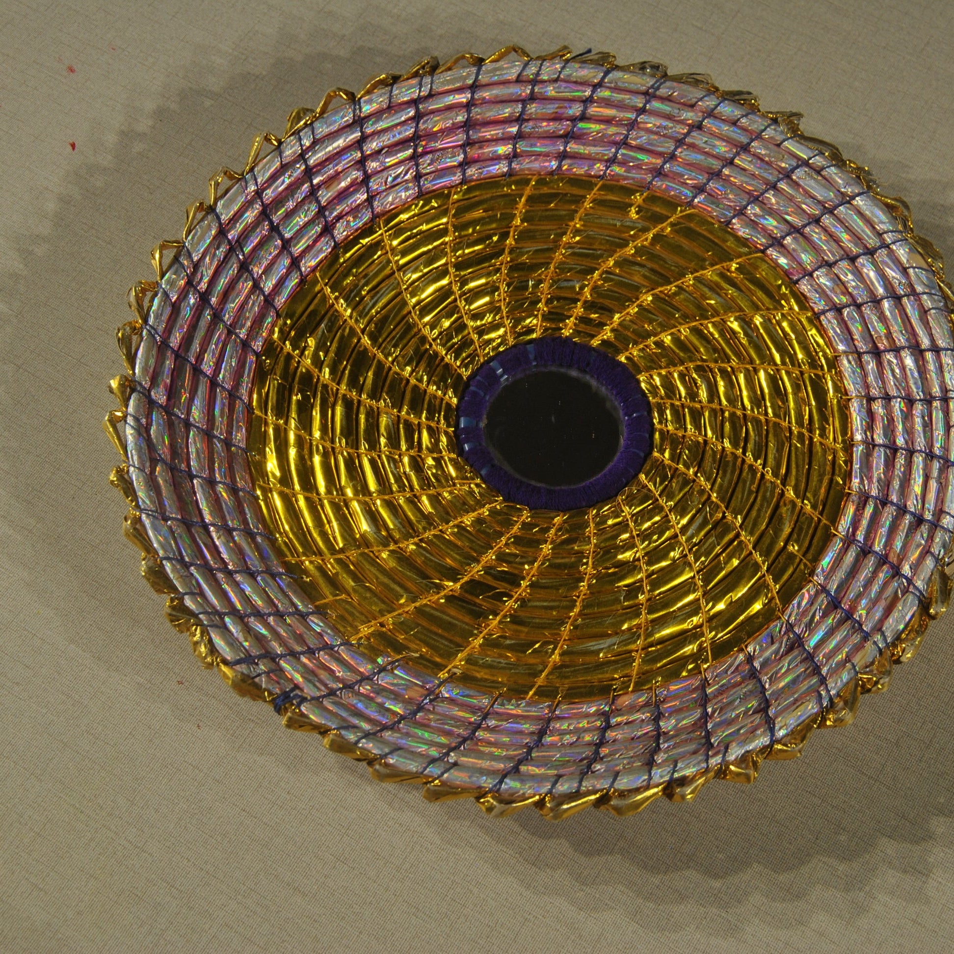 Fancy wooven tray