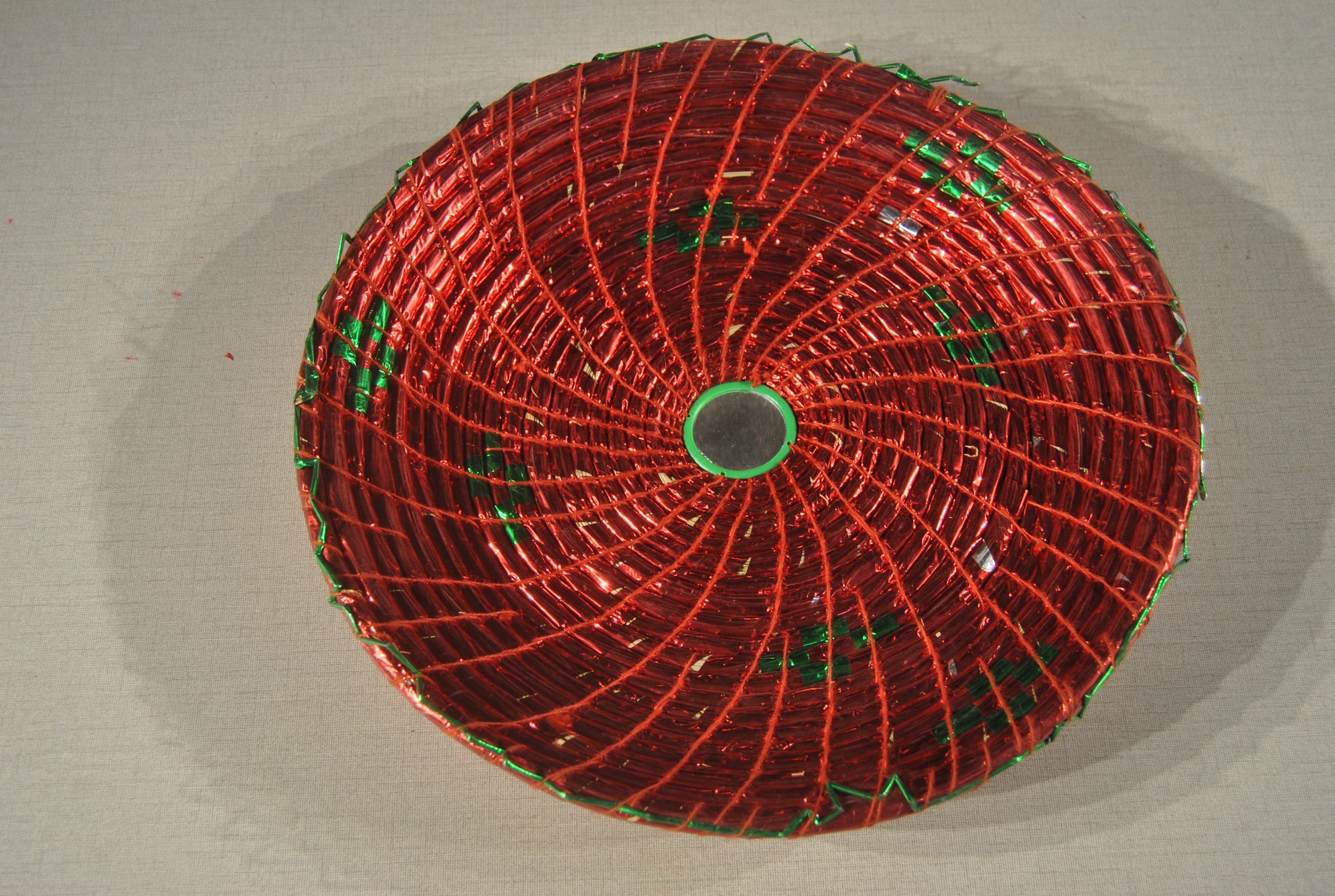 Fancy wooven tray