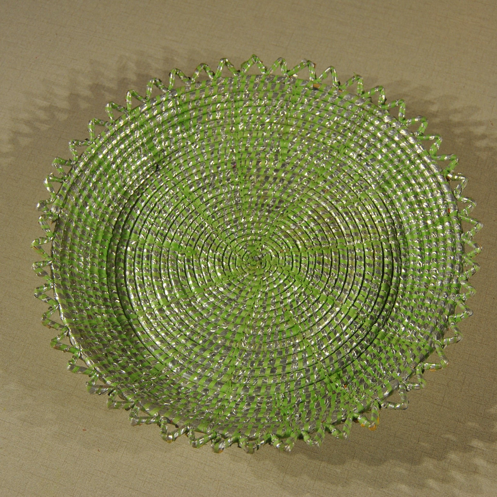 Fancy wooven tray