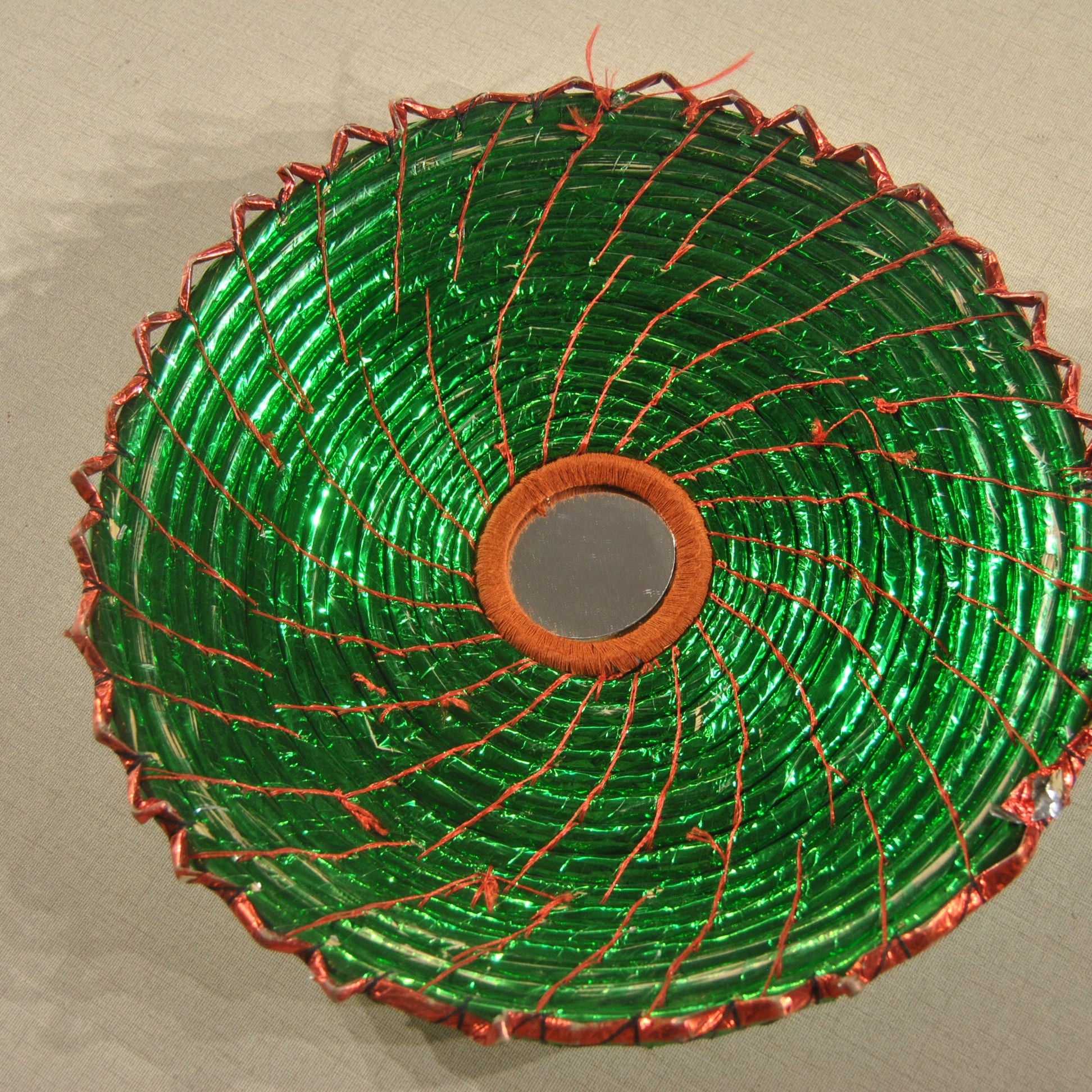 Fancy wooven tray