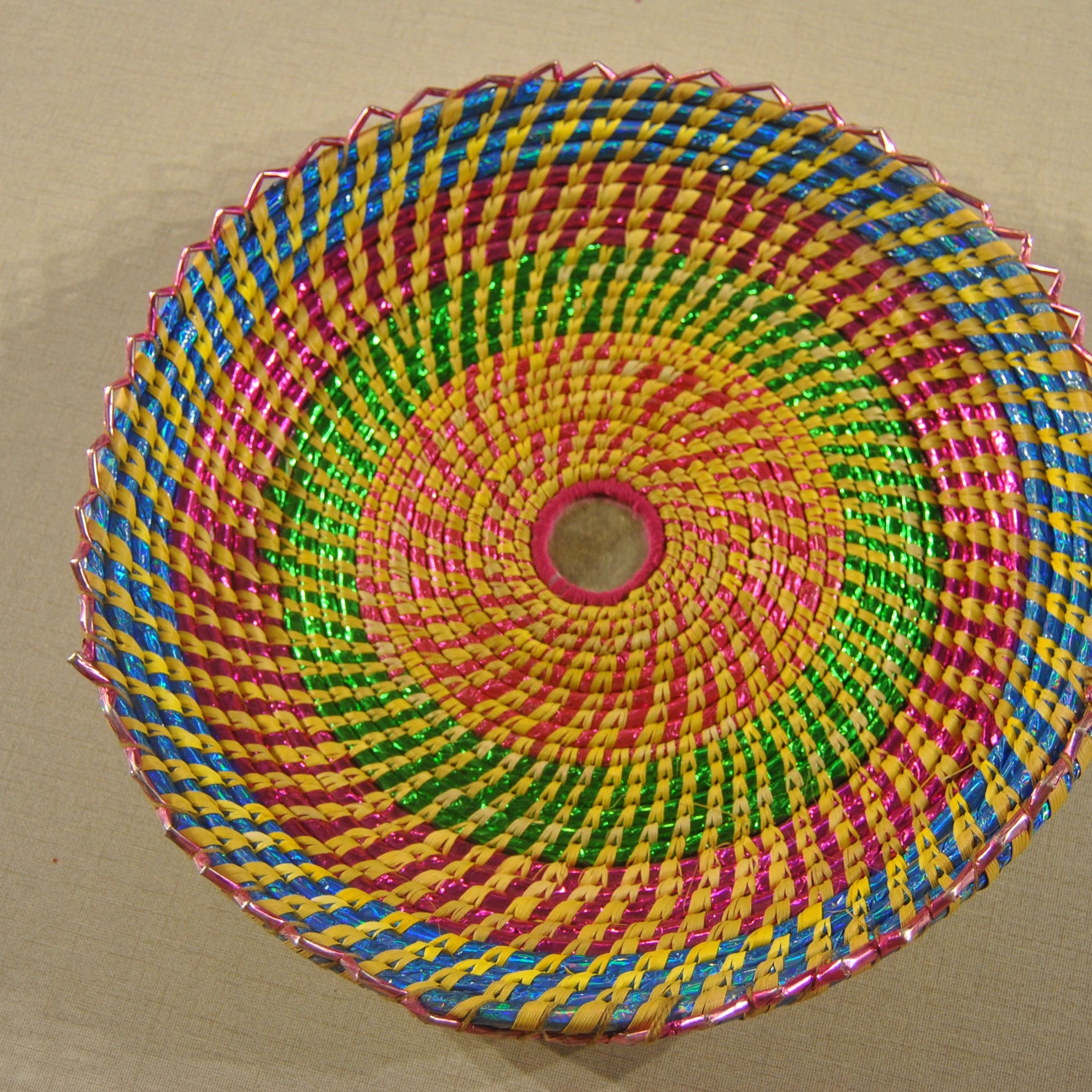 Fancy wooven tray