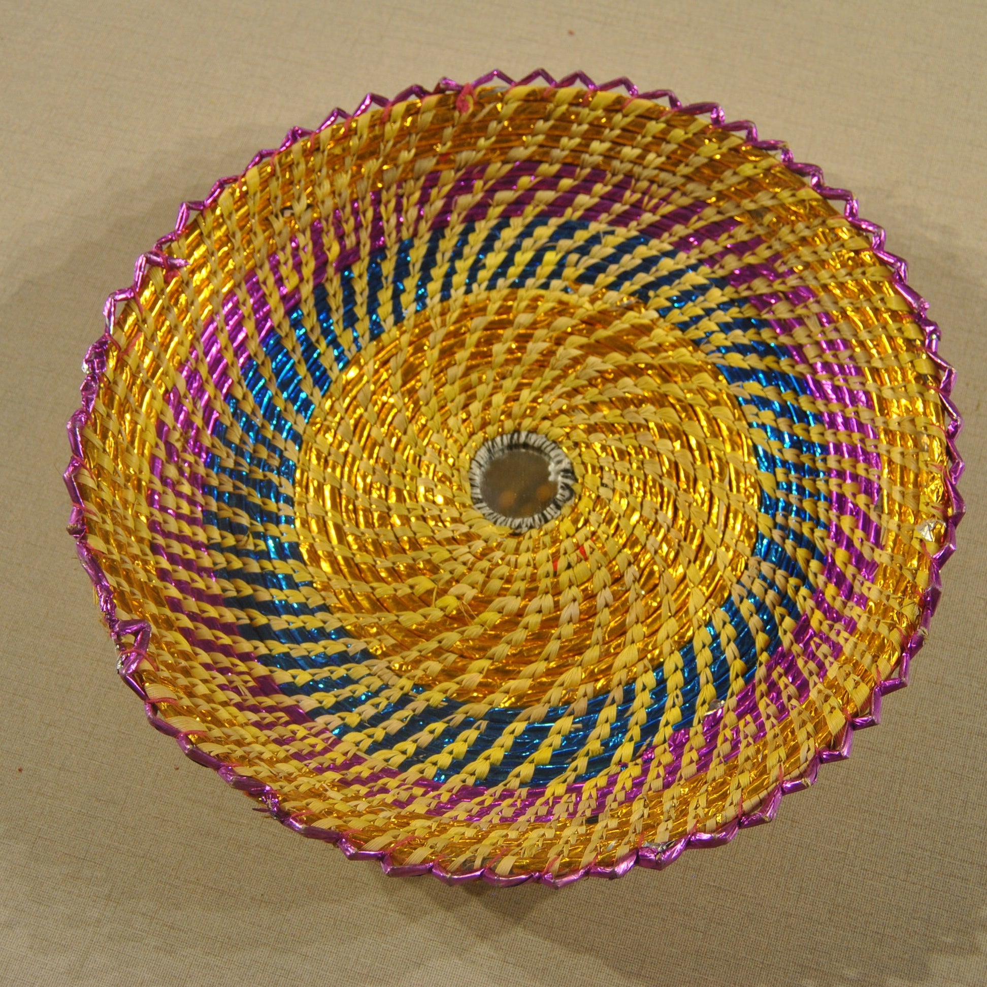 Fancy wooven tray