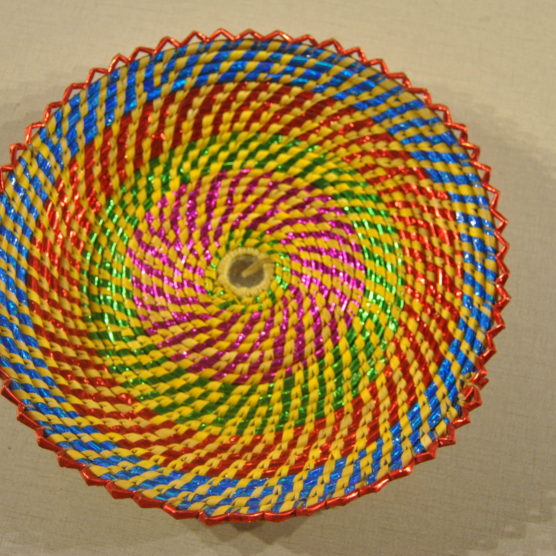 Fancy wooven tray