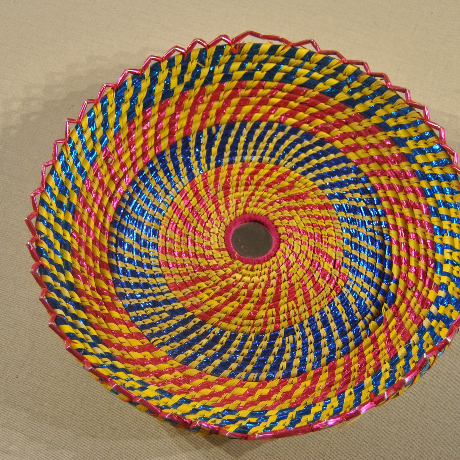 Fancy wooven tray
