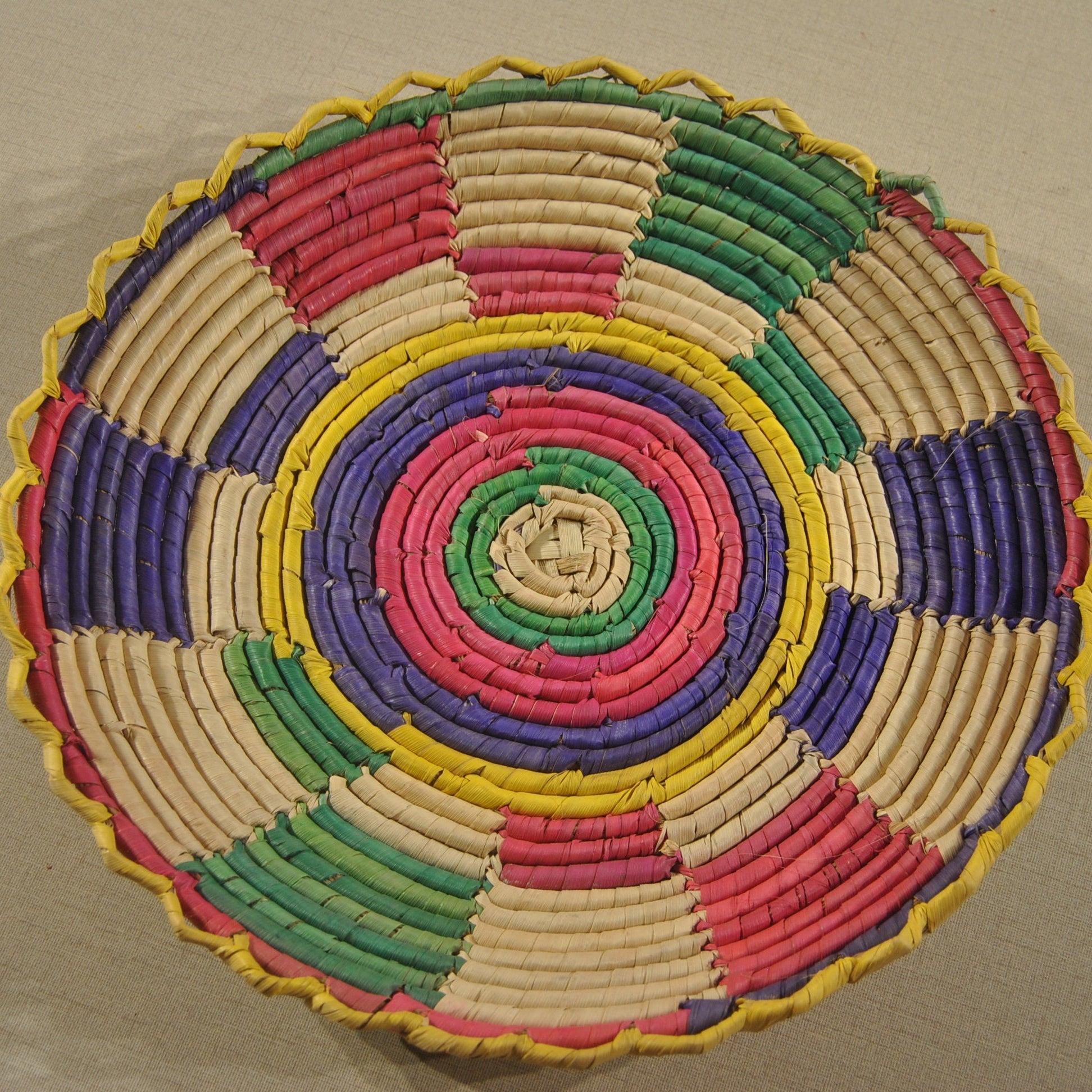 Fancy wooven tray