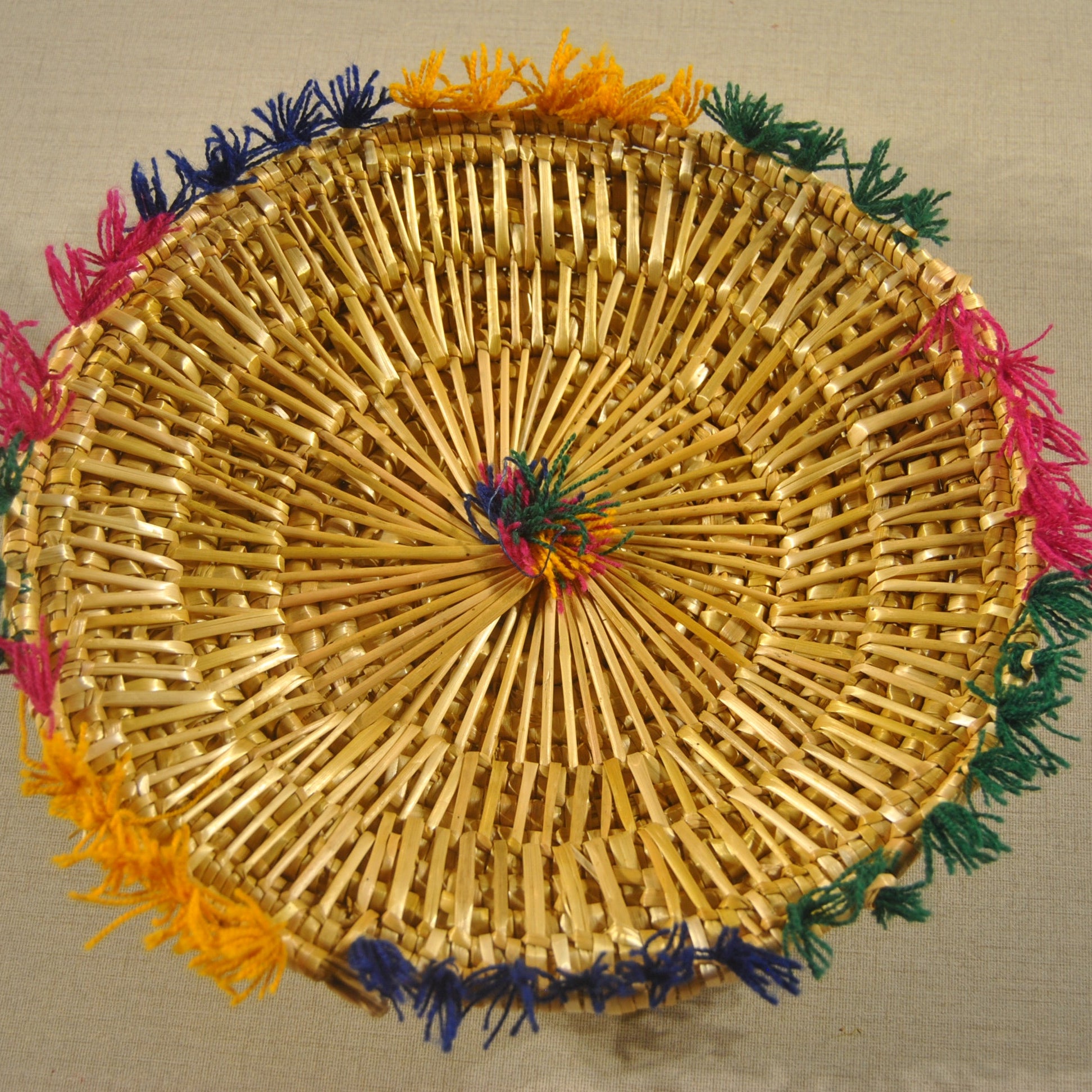 Fancy wooven tray
