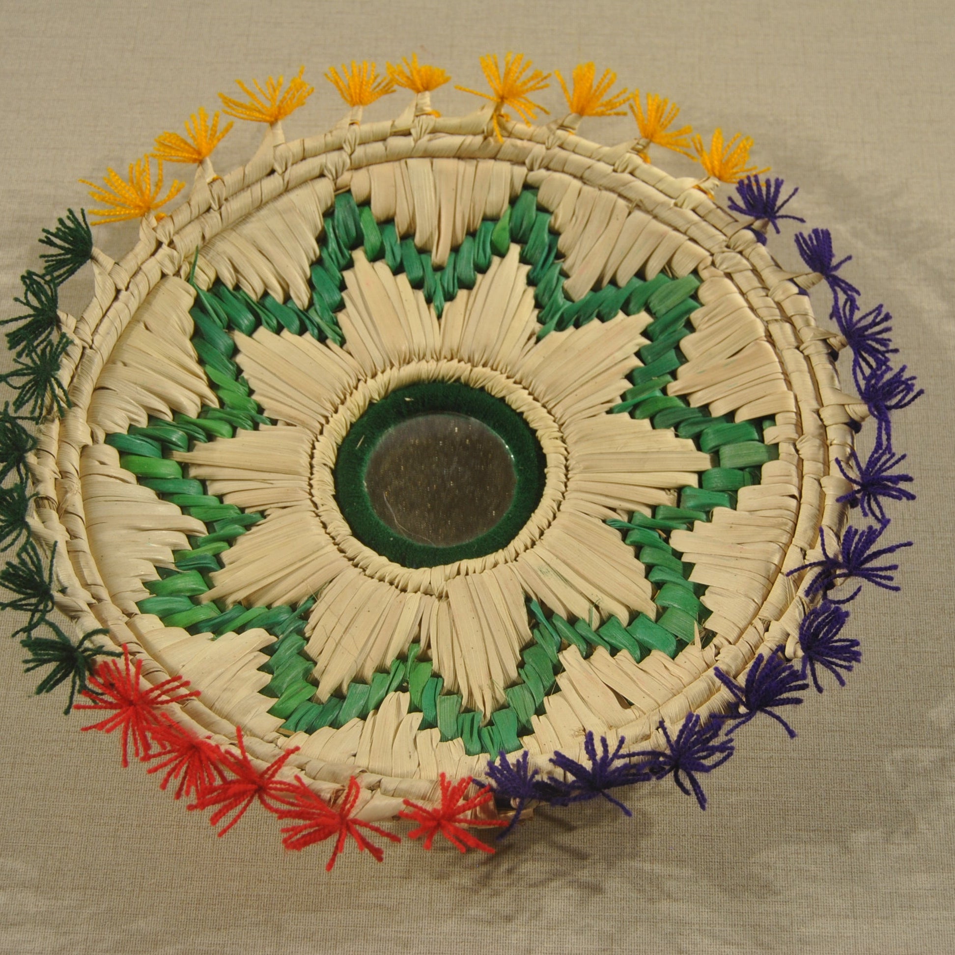 Fancy wooven tray