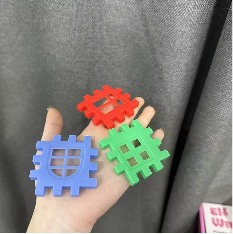 Colorful Large House Building Blocks,