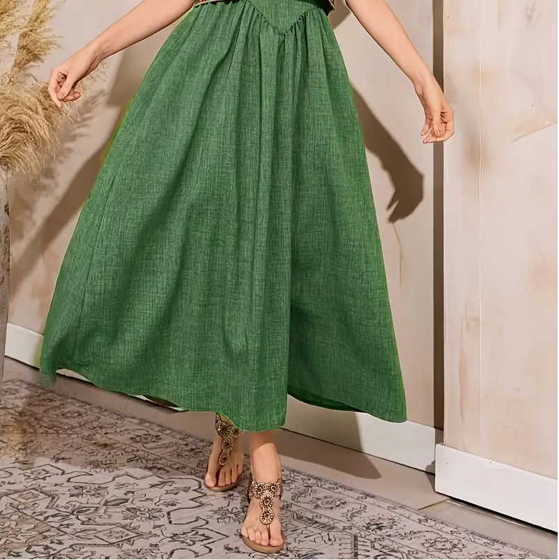 Middle Eastern Elegant Embroidered Lace Short Jacket and Loose Long Skirt Set