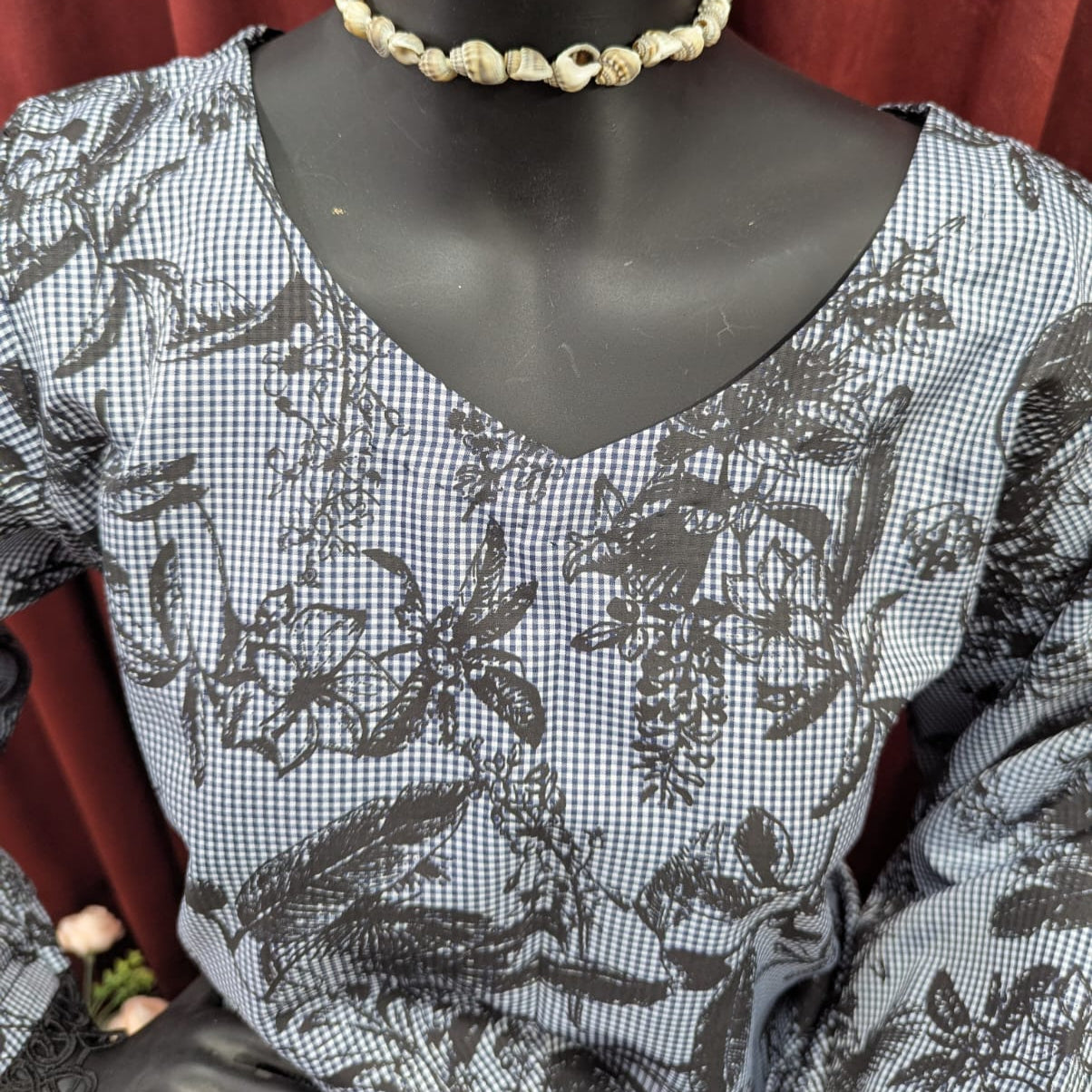 stylish two-piece ethnic set