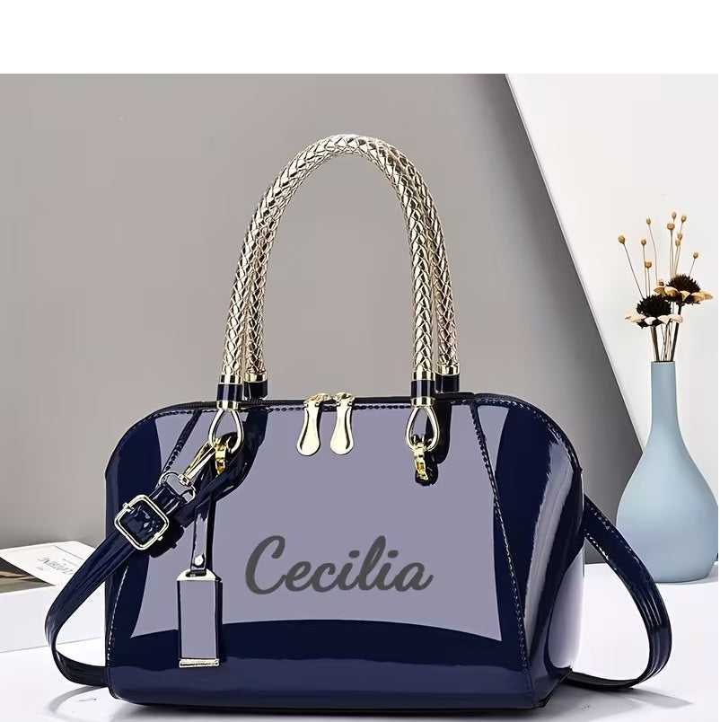 ized Name/Text Women's Luxury Handbag