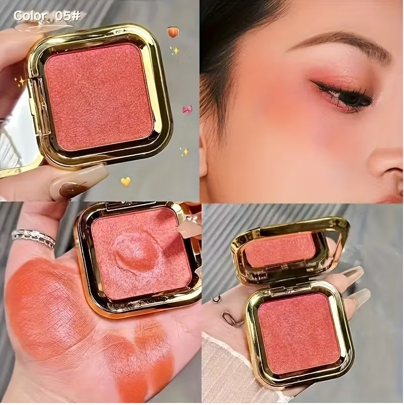 3-Shade Waterproof Blush Compact -