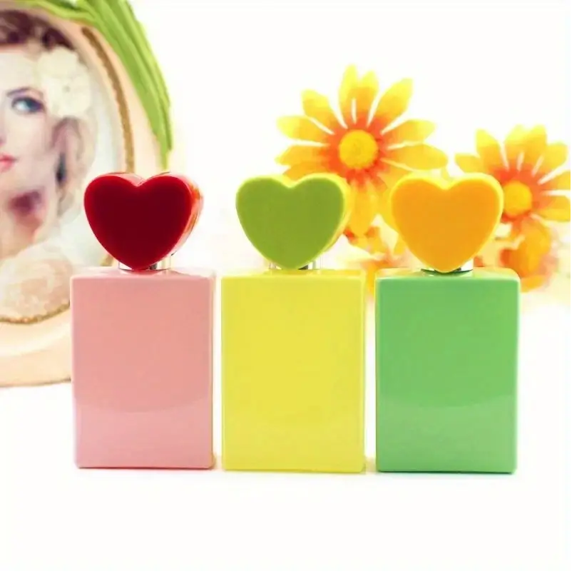 Heart Glass Perfume Bottle