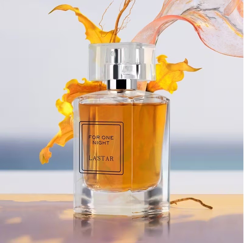 Golden Square Bottle Women Fragrance Light And Long Lasting Scent