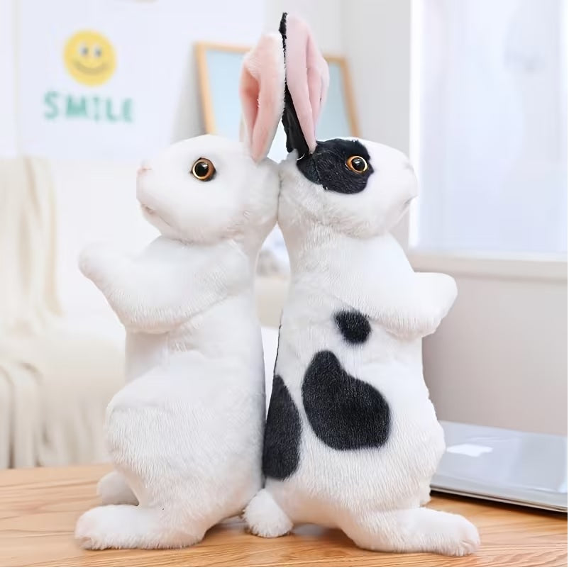 Lifelike Rabbit Plush Toy Set -