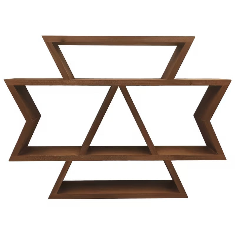 Solid Wood Wall-Mounted Floating Shelves -
