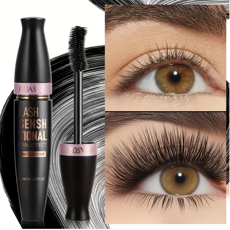 1pc HUASURV Black Volume Mascara
