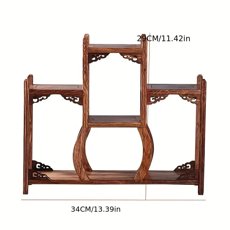 1pc Small Collection Figure Wooden Display Stand