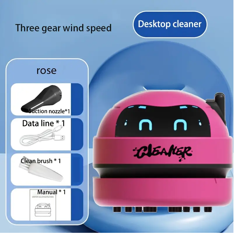 A Mini Desktop Vacuum Cleaner