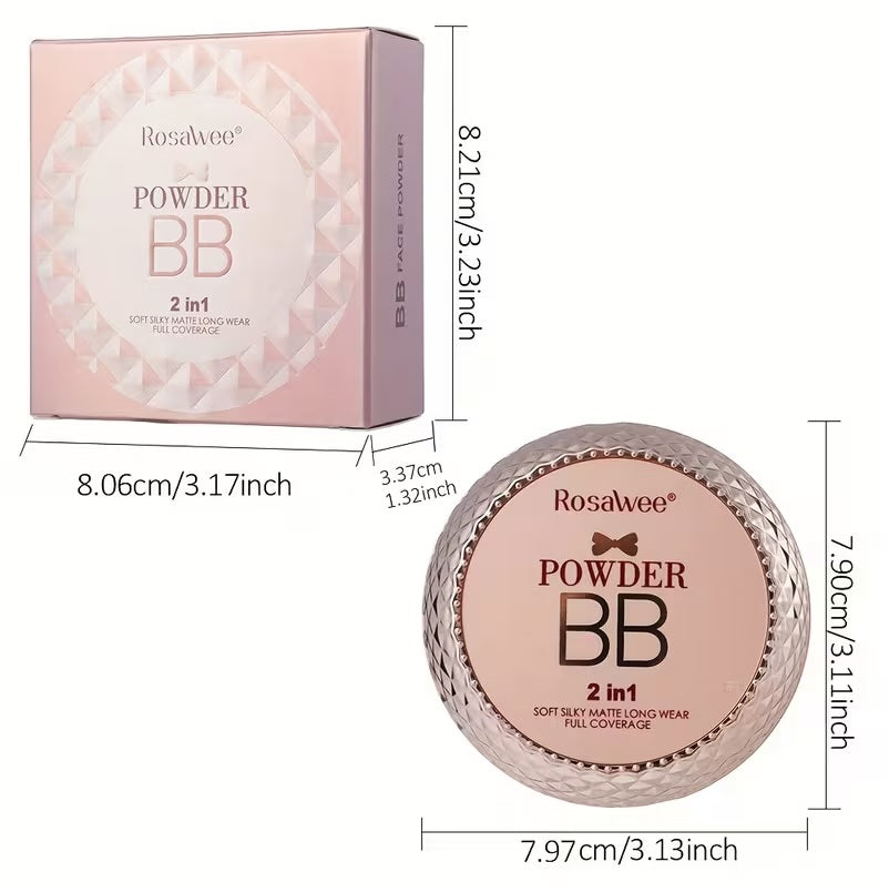 Long Lasting Waterproof 2in 1 Soft Focus Powder -