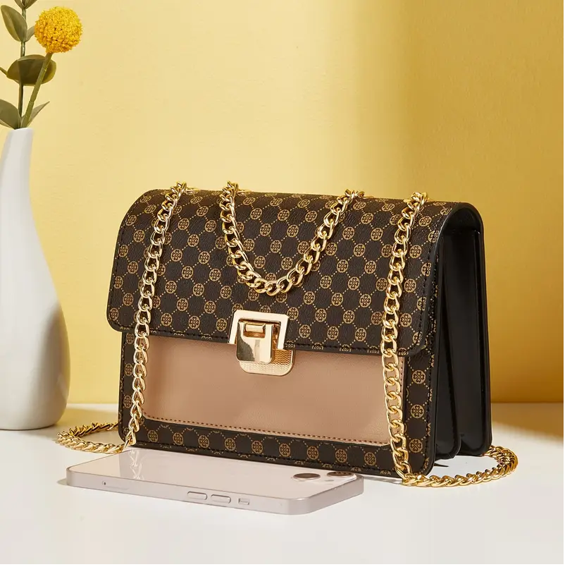 Stylish Women's Polka Dot Crossbody Bag