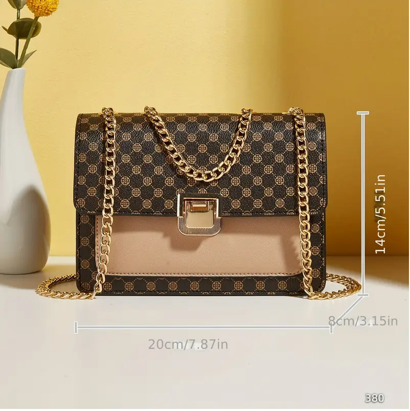 Stylish Women's Polka Dot Crossbody Bag