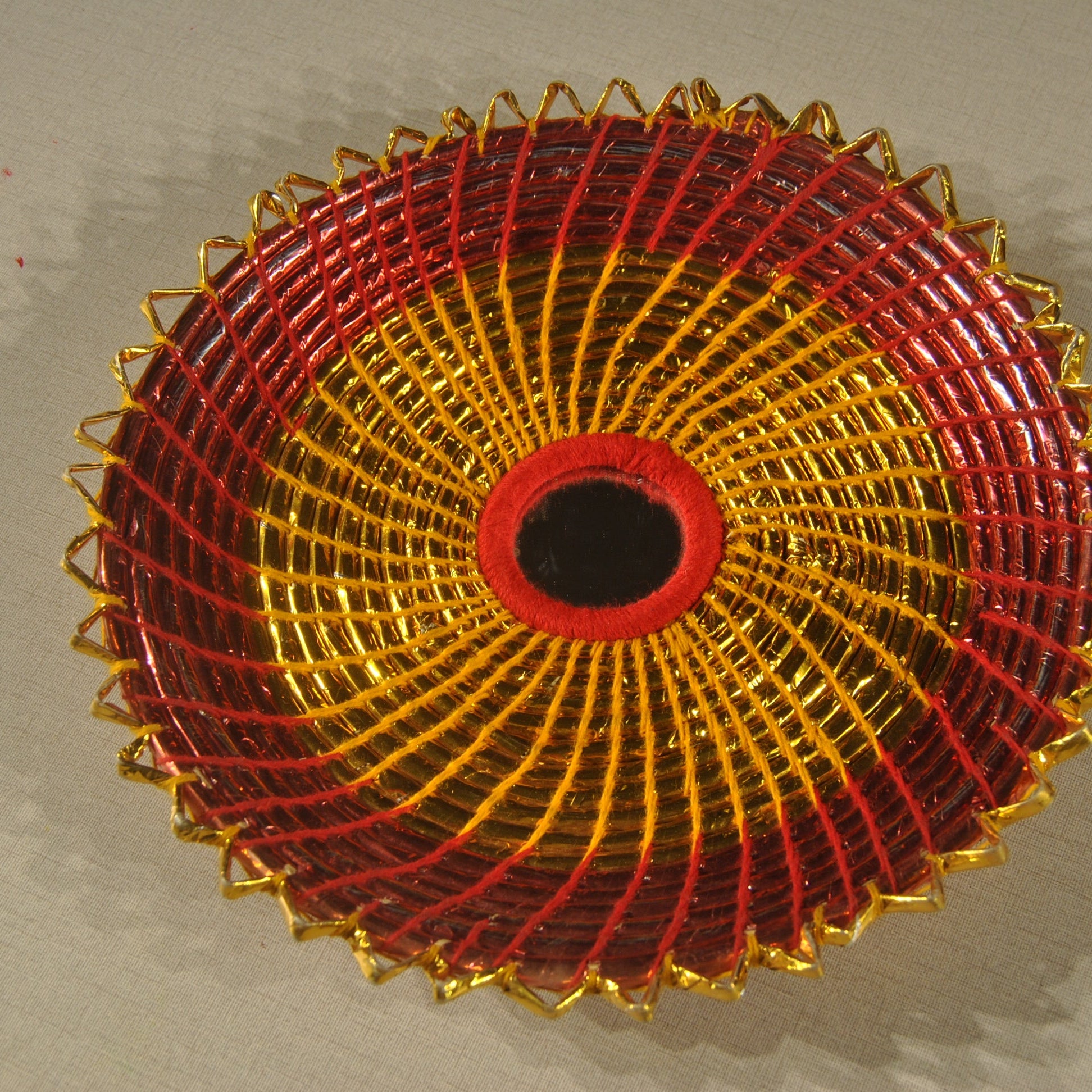 Fancy wooven tray