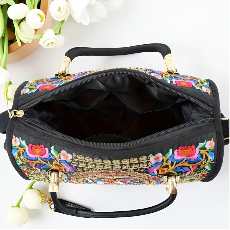 Embroidered Handbag