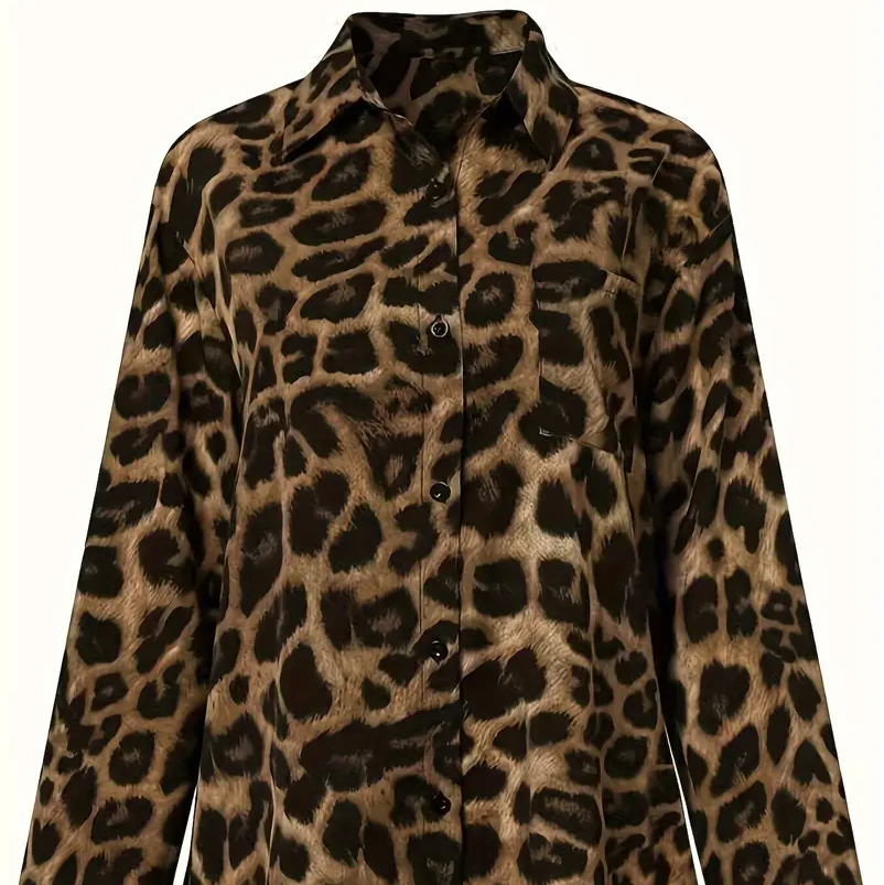 Leopard Print Vacation Two Piece Set