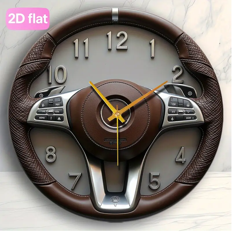 Steering  Wall Clock