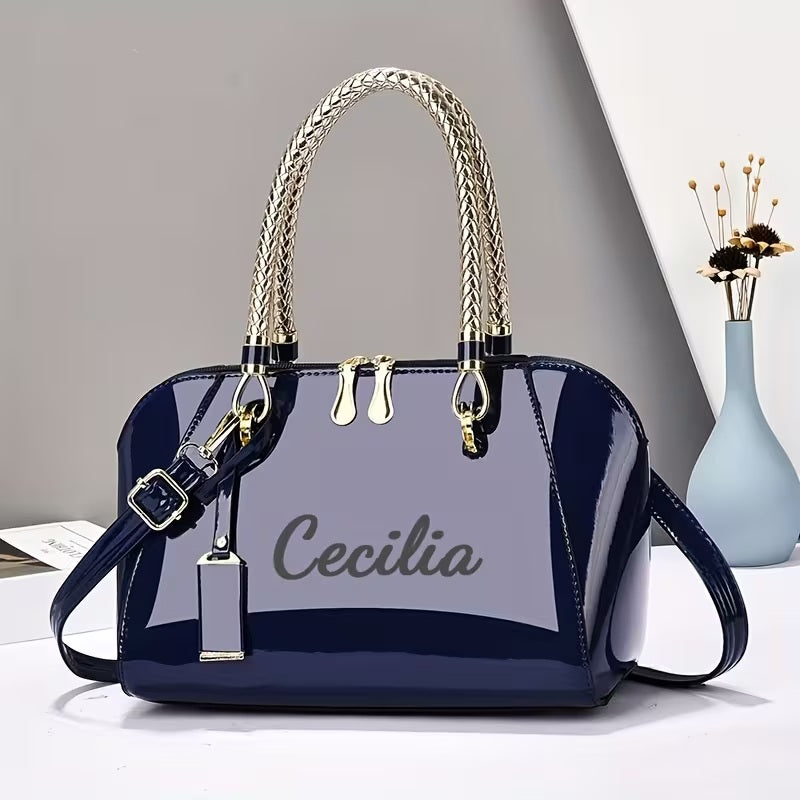 ized Name/Text Women's Luxury Handbag