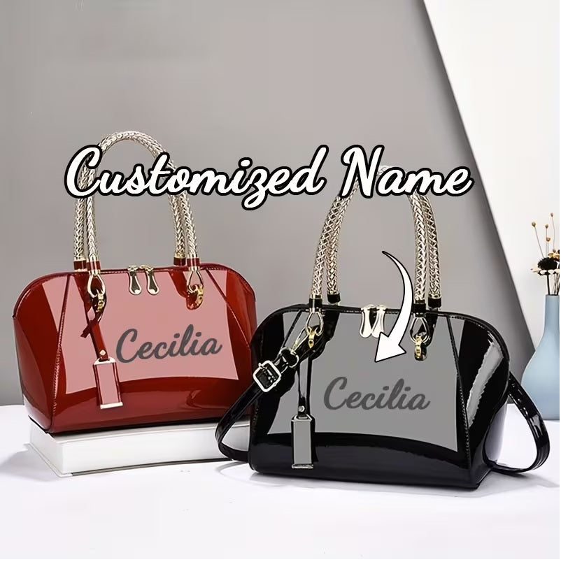 ized Name/Text Women's Luxury Handbag