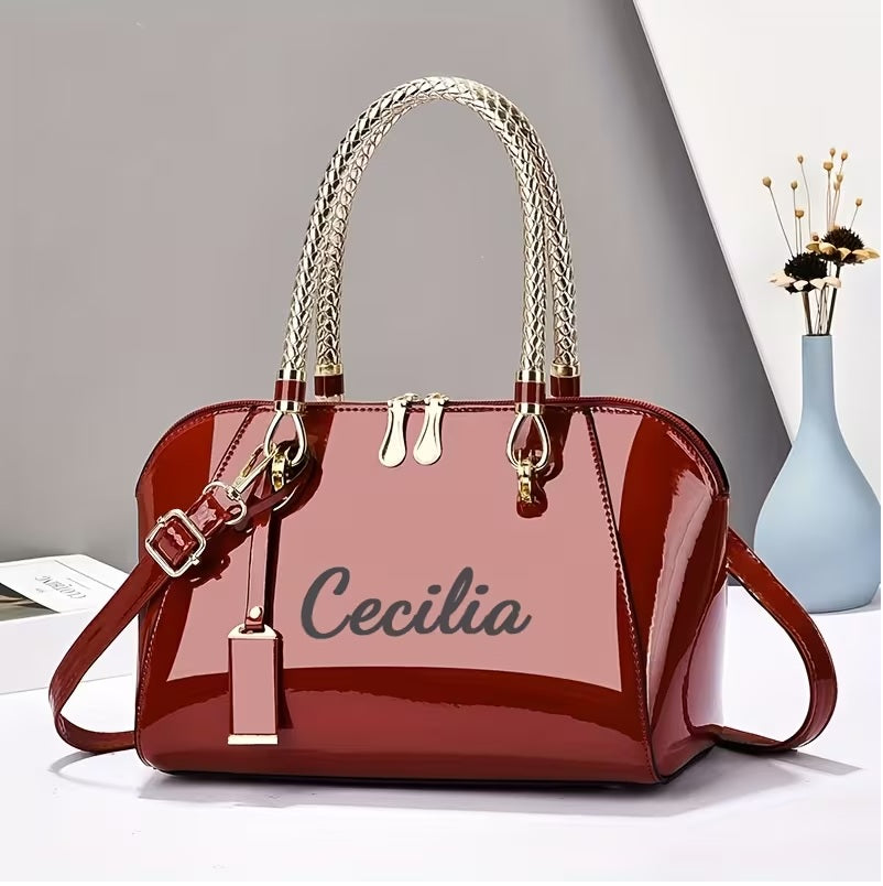 ized Name/Text Women's Luxury Handbag