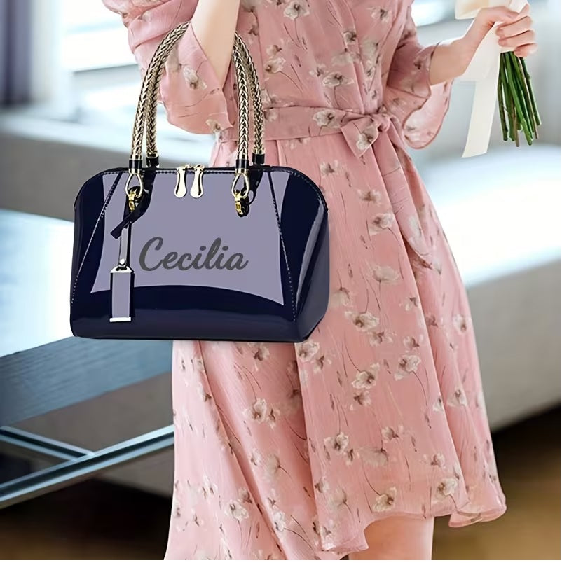 ized Name/Text Women's Luxury Handbag