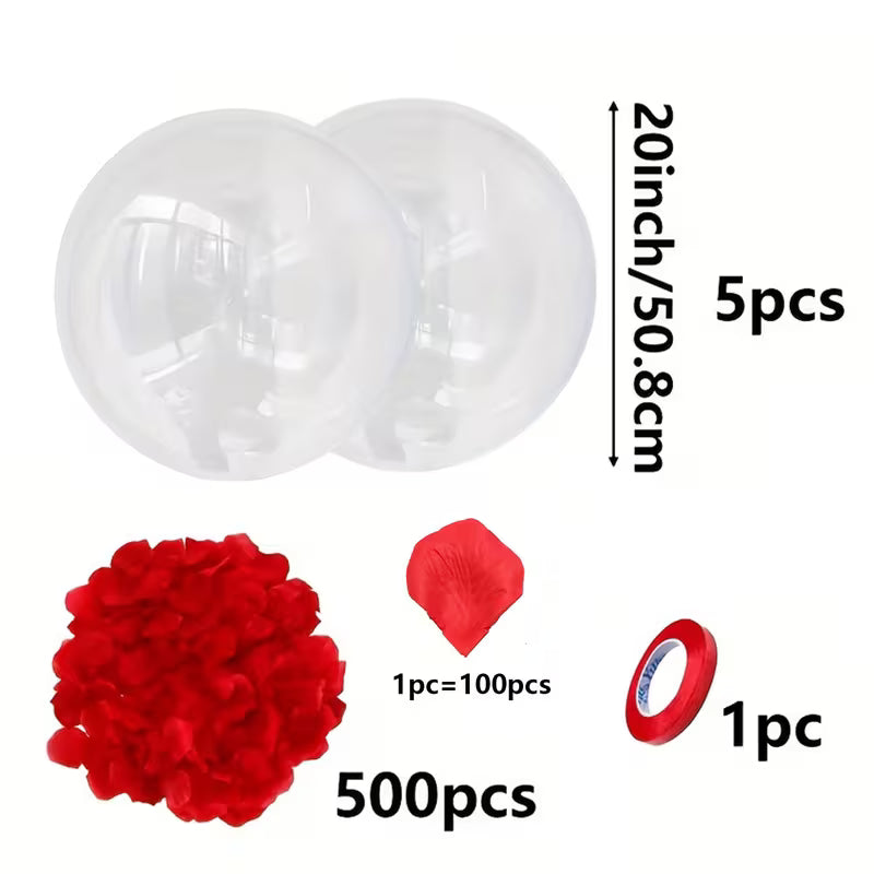 🌹 Rose Petal Balloon –