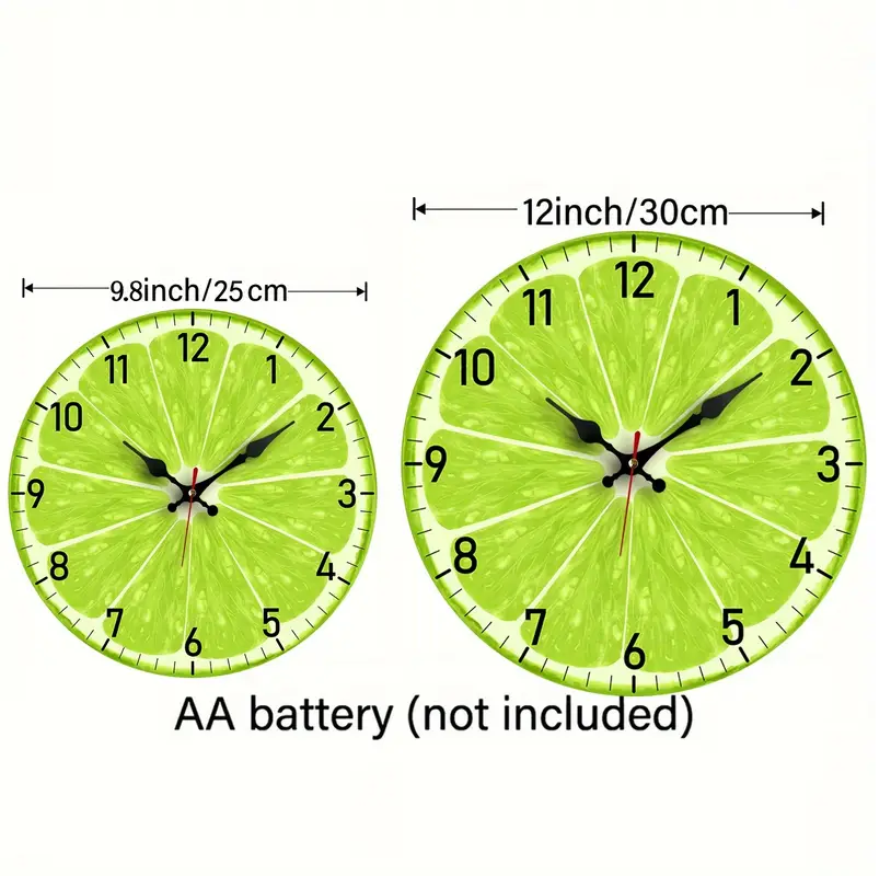 Lemon Fruit Creative clock