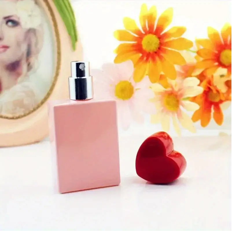 Heart Glass Perfume Bottle