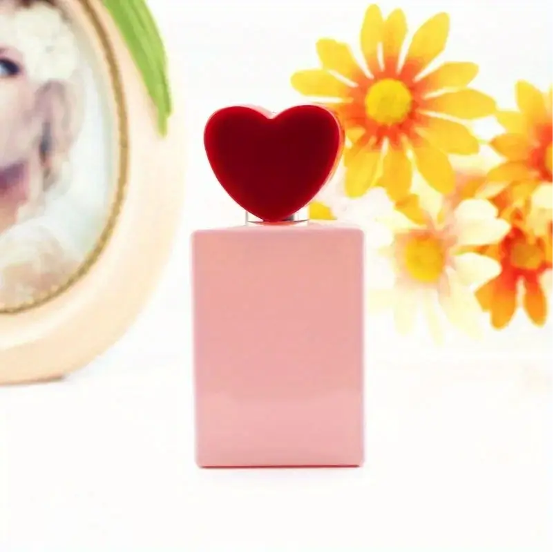 Heart Glass Perfume Bottle