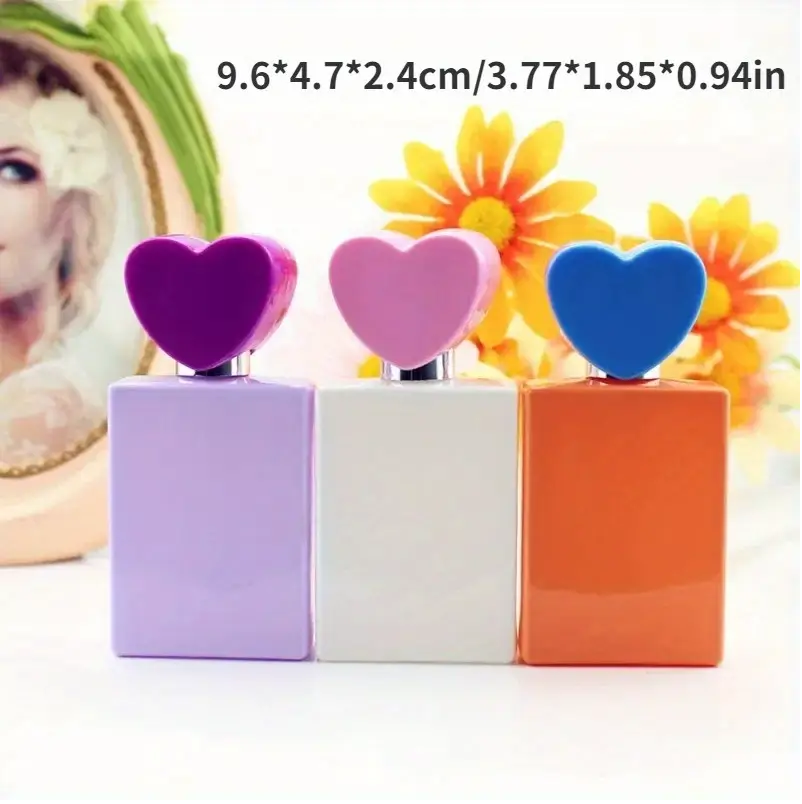 Heart Glass Perfume Bottle