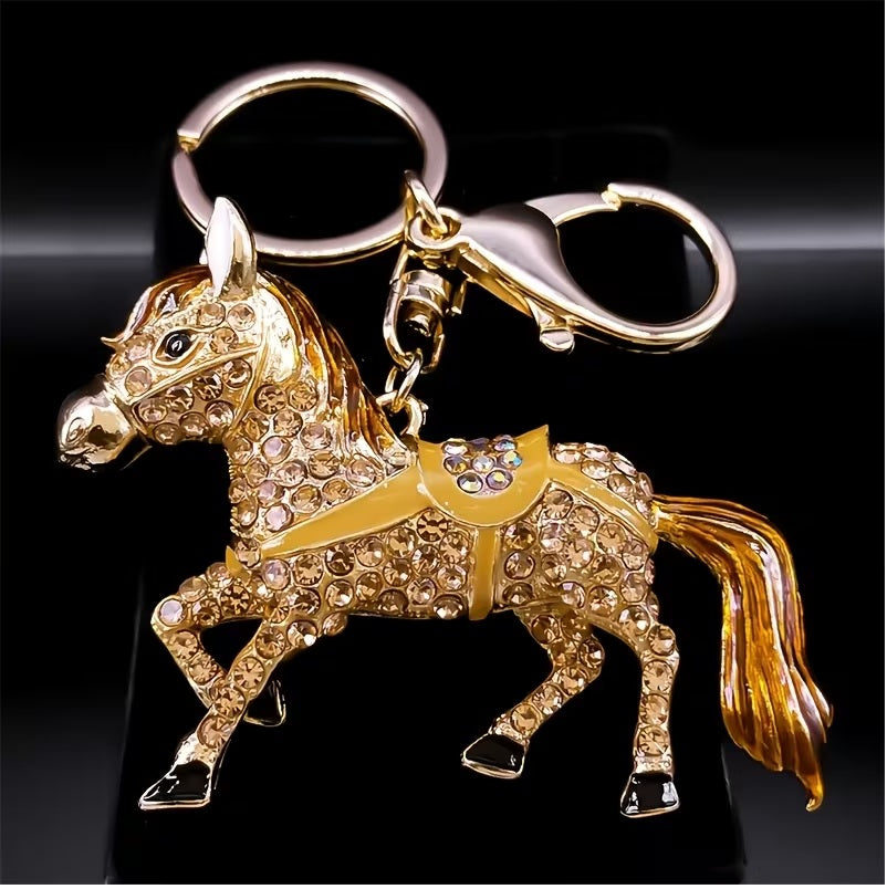 Realistic Horse Keychain for Women & Men