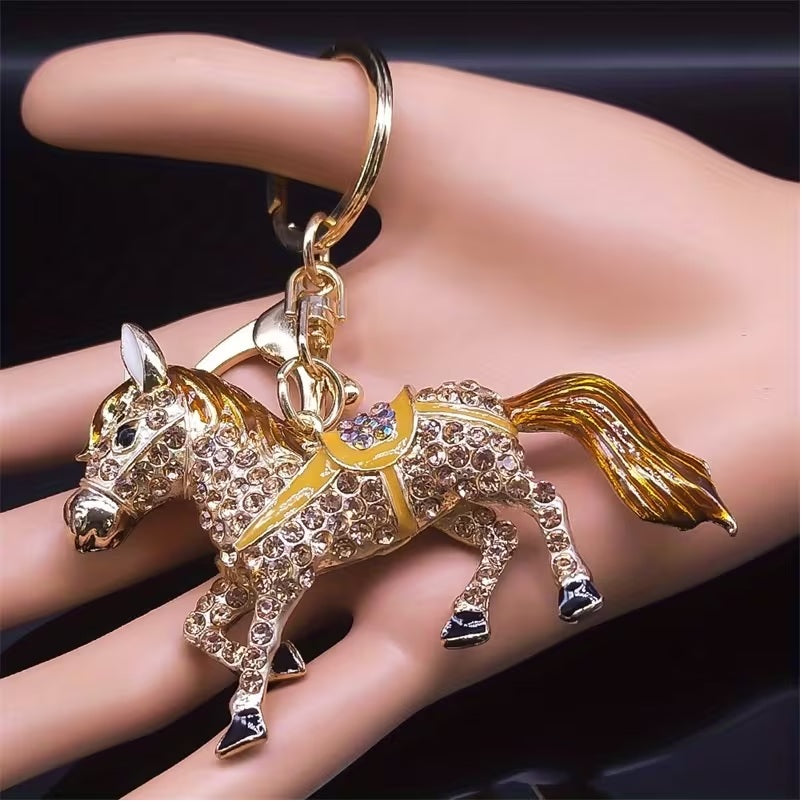 Realistic Horse Keychain for Women & Men