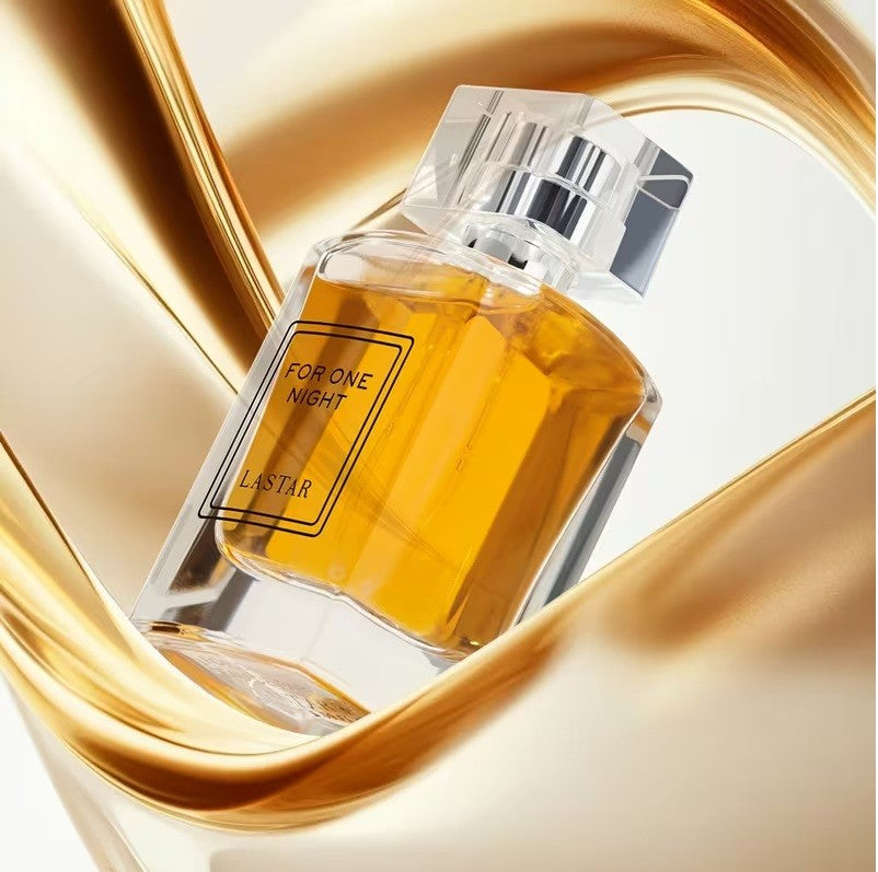 Golden Square Bottle Women Fragrance Light And Long Lasting Scent