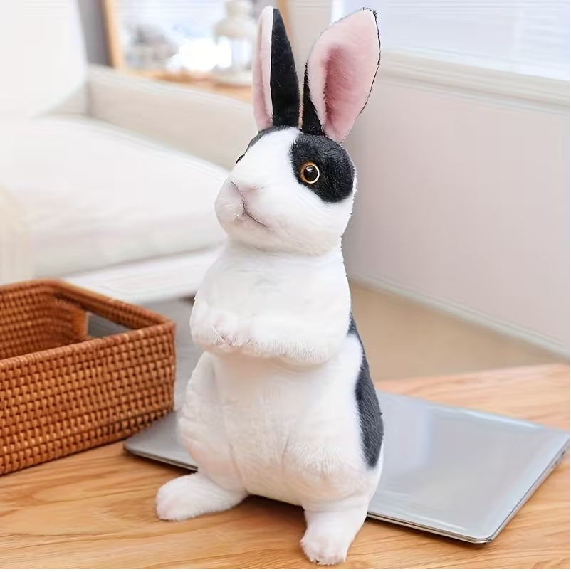 Lifelike Rabbit Plush Toy Set -